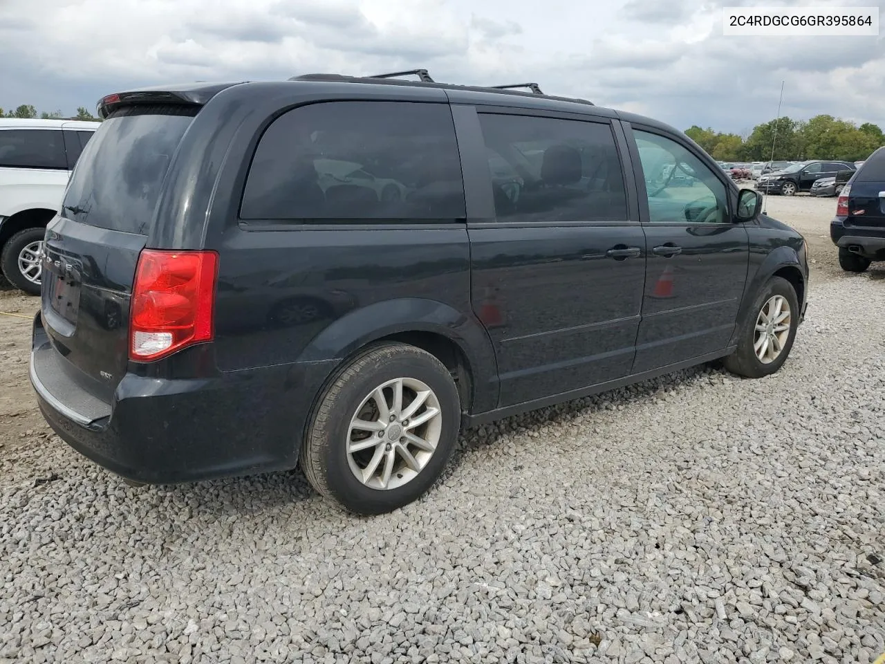 2016 Dodge Grand Caravan Sxt VIN: 2C4RDGCG6GR395864 Lot: 73189664