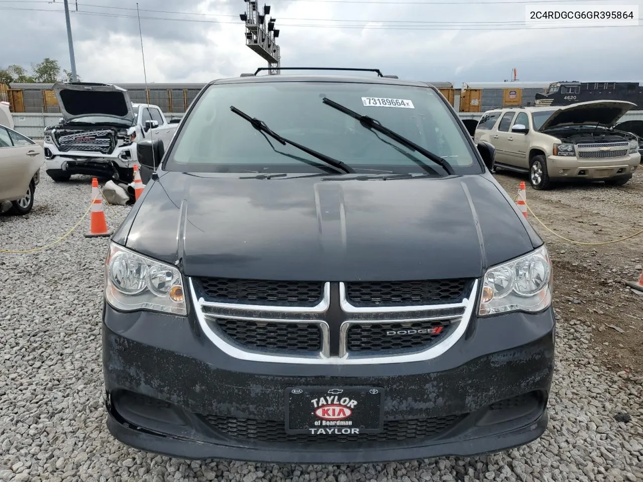 2016 Dodge Grand Caravan Sxt VIN: 2C4RDGCG6GR395864 Lot: 73189664