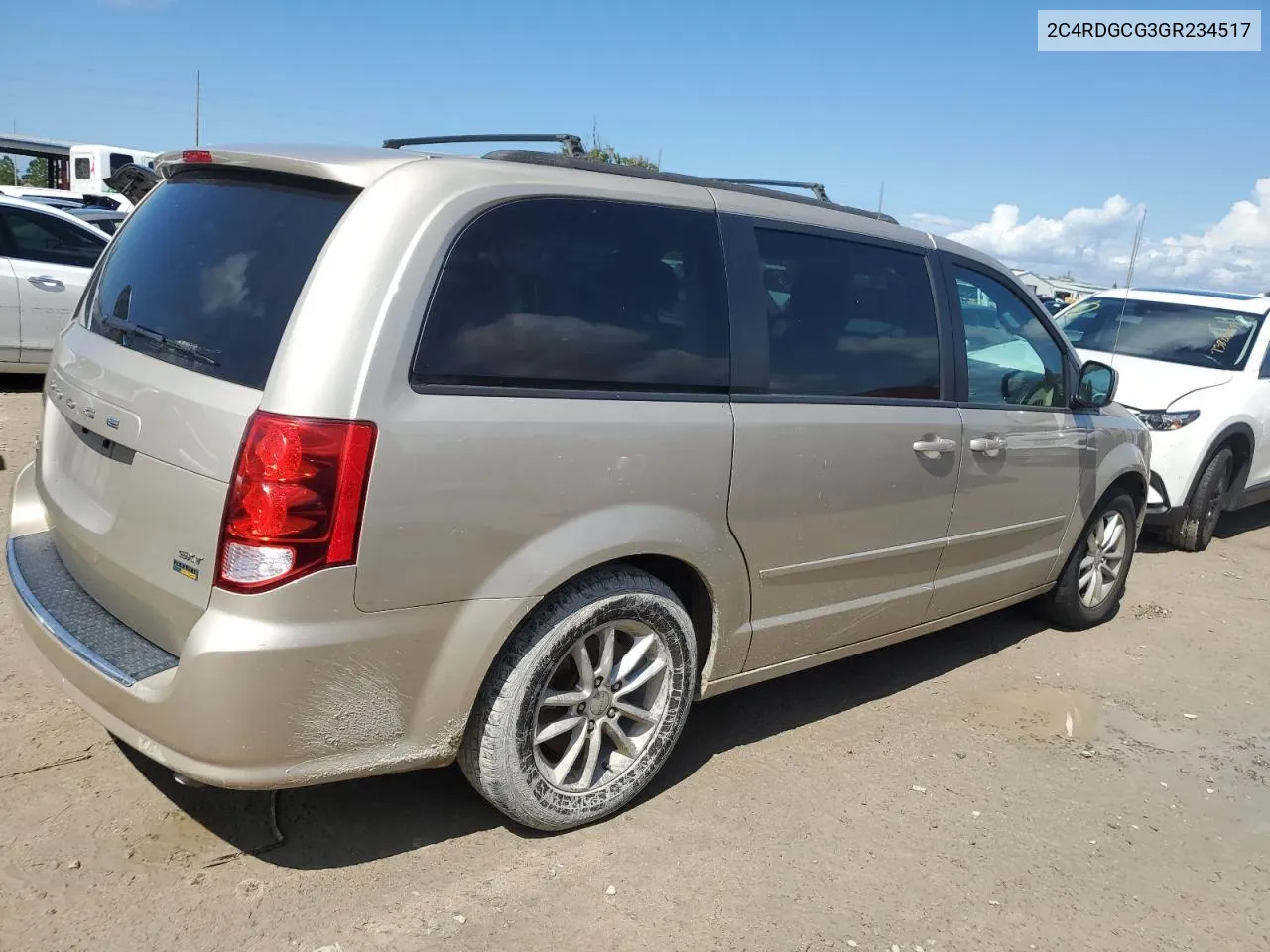 2C4RDGCG3GR234517 2016 Dodge Grand Caravan Sxt