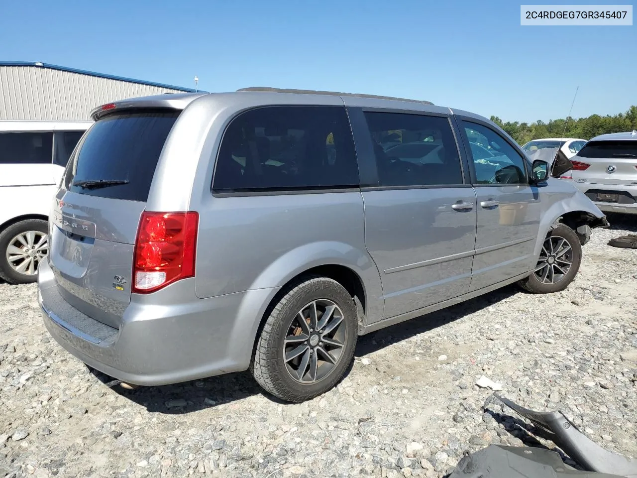 2016 Dodge Grand Caravan R/T VIN: 2C4RDGEG7GR345407 Lot: 73865954