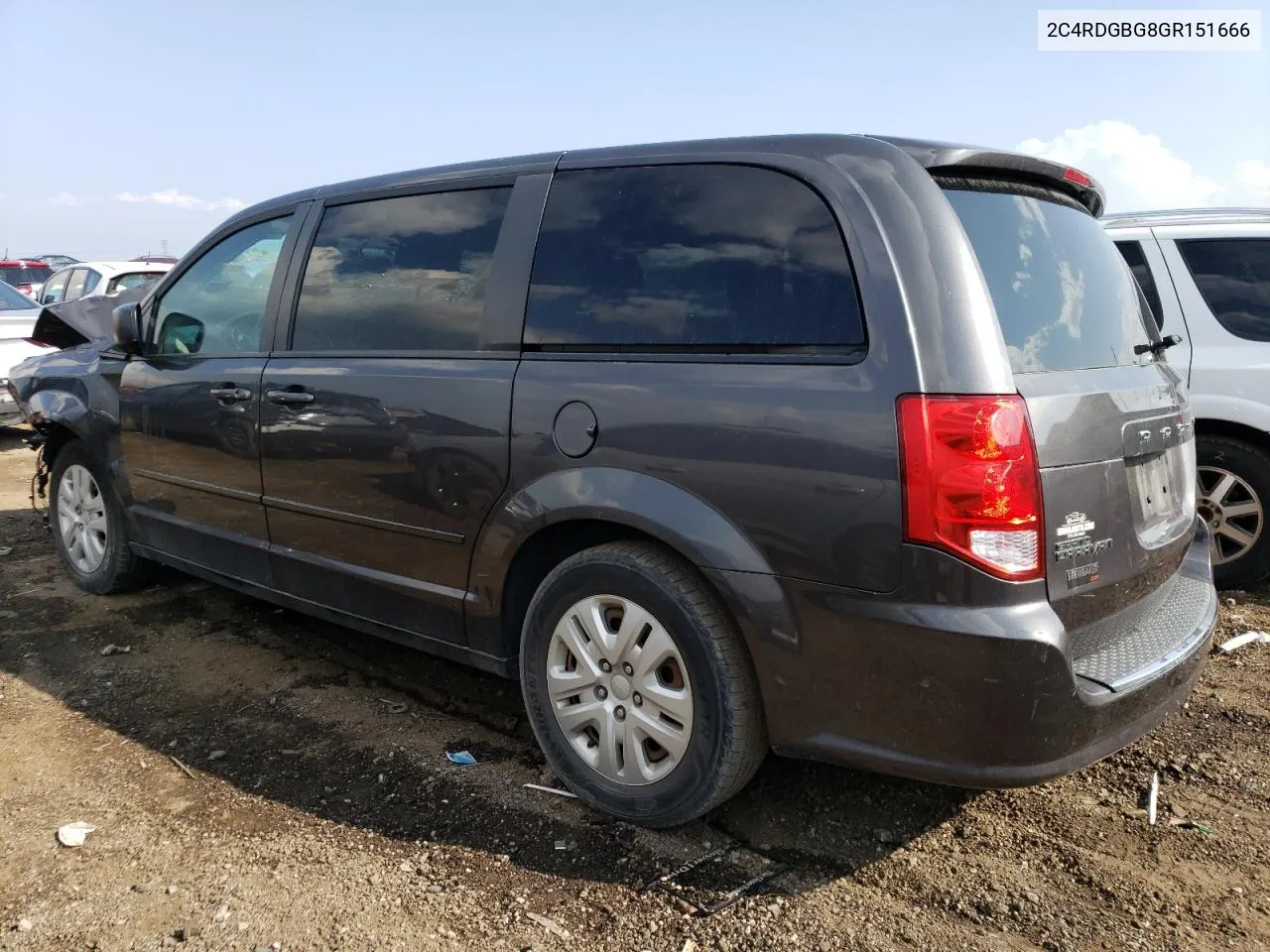 2016 Dodge Grand Caravan Se VIN: 2C4RDGBG8GR151666 Lot: 74189644