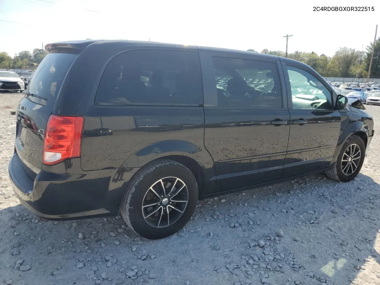 2016 Dodge Grand Caravan Se VIN: 2C4RDGBGXGR322515 Lot: 74248614