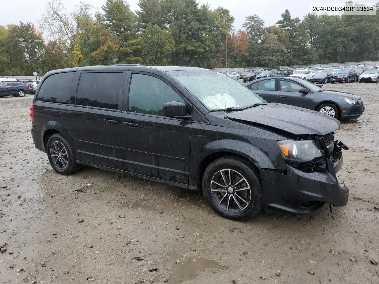 2016 Dodge Grand Caravan R/T VIN: 2C4RDGEG4GR123634 Lot: 74260654