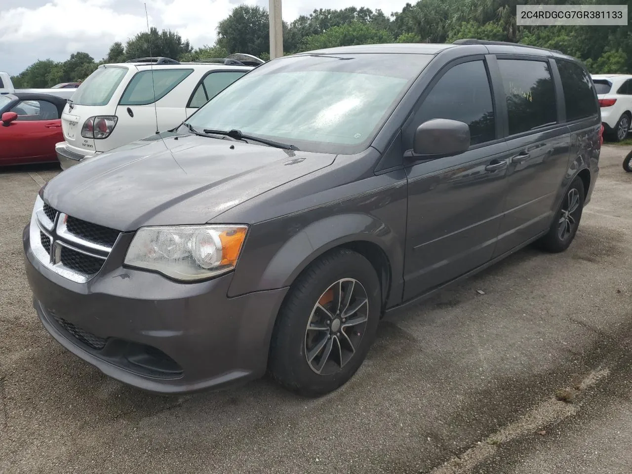 2016 Dodge Grand Caravan Sxt VIN: 2C4RDGCG7GR381133 Lot: 74472754