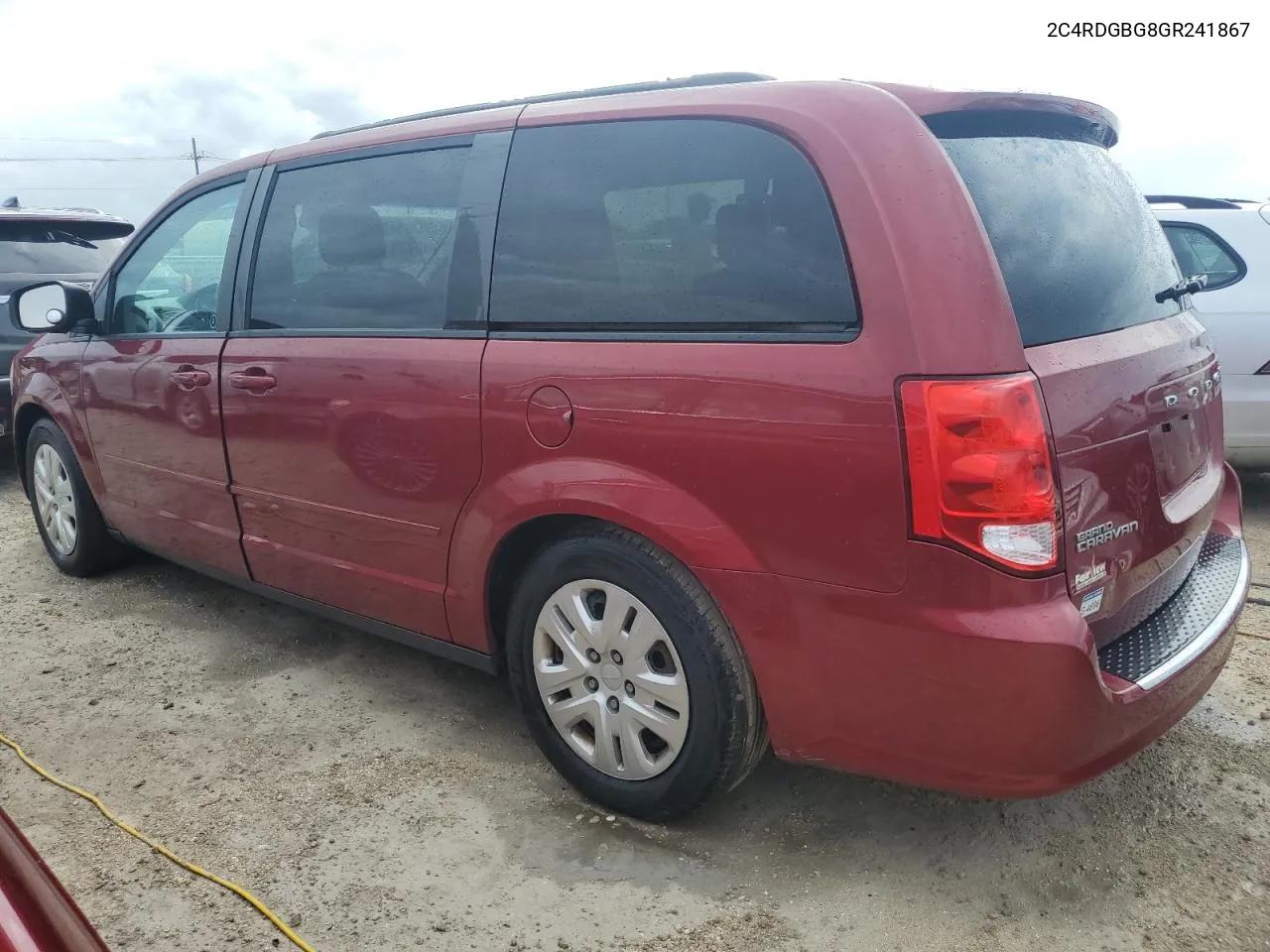 2016 Dodge Grand Caravan Se VIN: 2C4RDGBG8GR241867 Lot: 74703314