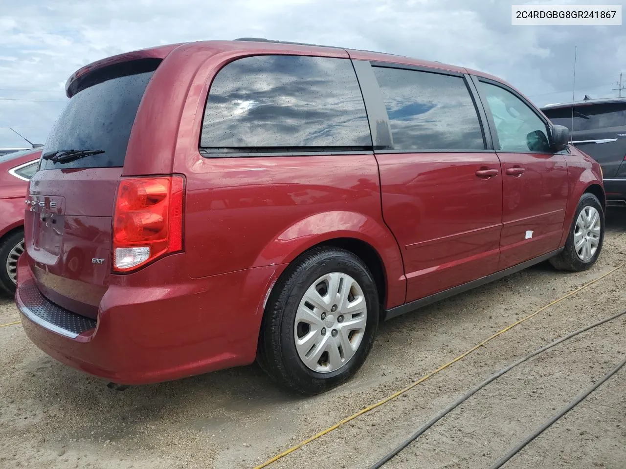 2016 Dodge Grand Caravan Se VIN: 2C4RDGBG8GR241867 Lot: 74703314