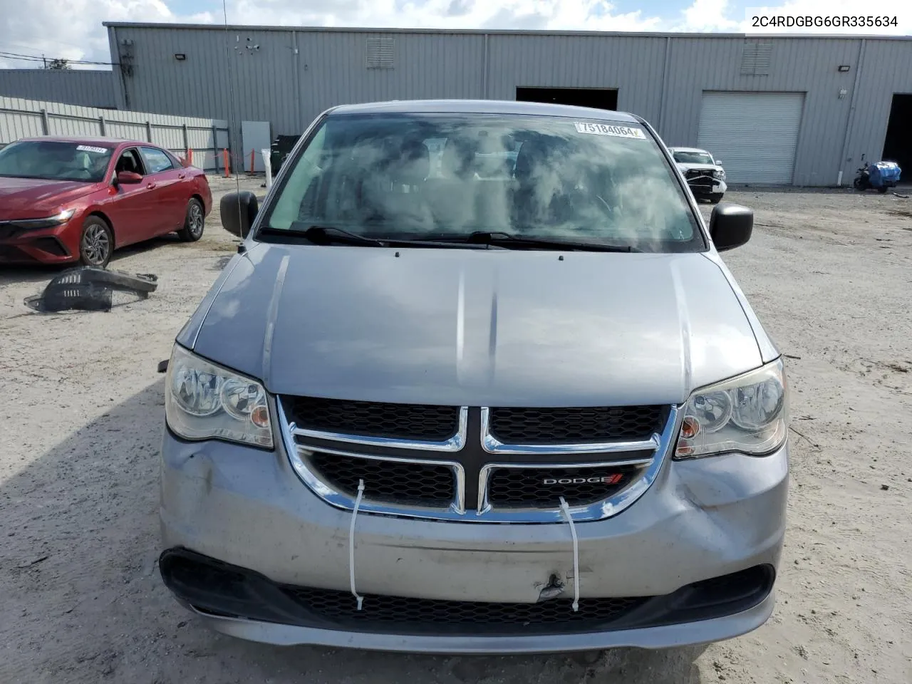 2016 Dodge Grand Caravan Se VIN: 2C4RDGBG6GR335634 Lot: 75184064