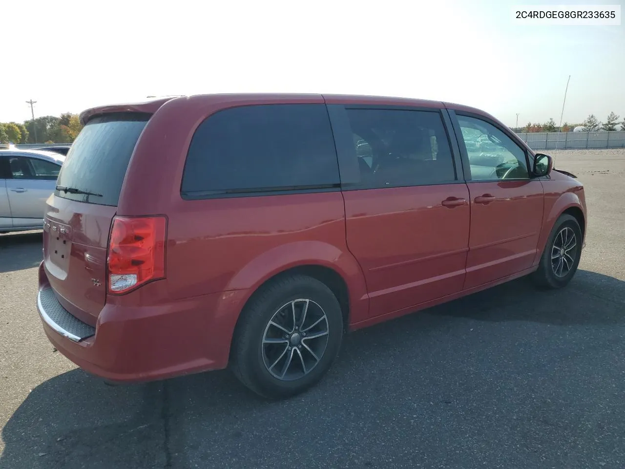 2C4RDGEG8GR233635 2016 Dodge Grand Caravan R/T