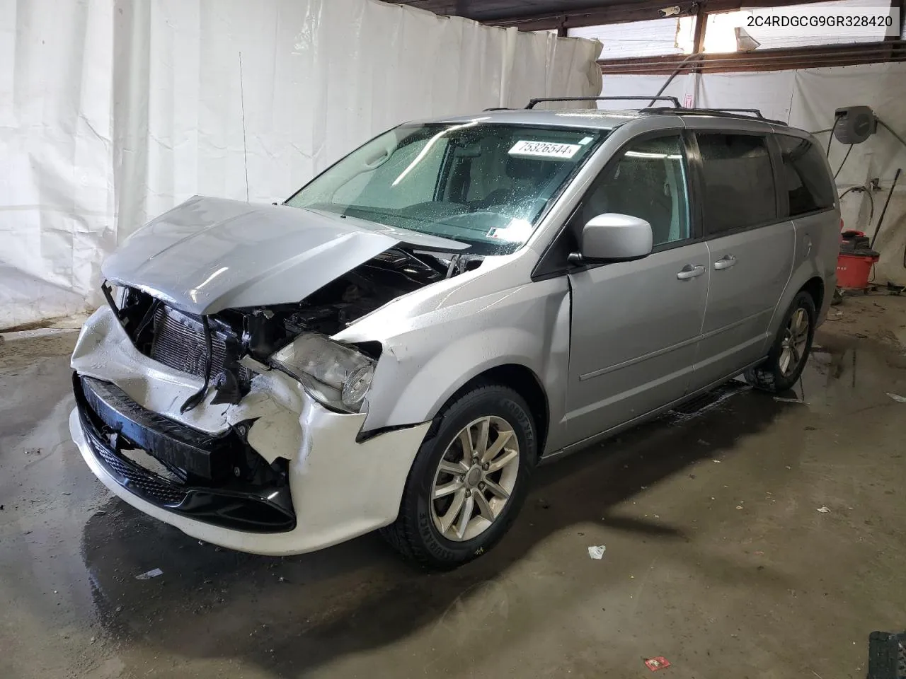 2C4RDGCG9GR328420 2016 Dodge Grand Caravan Sxt