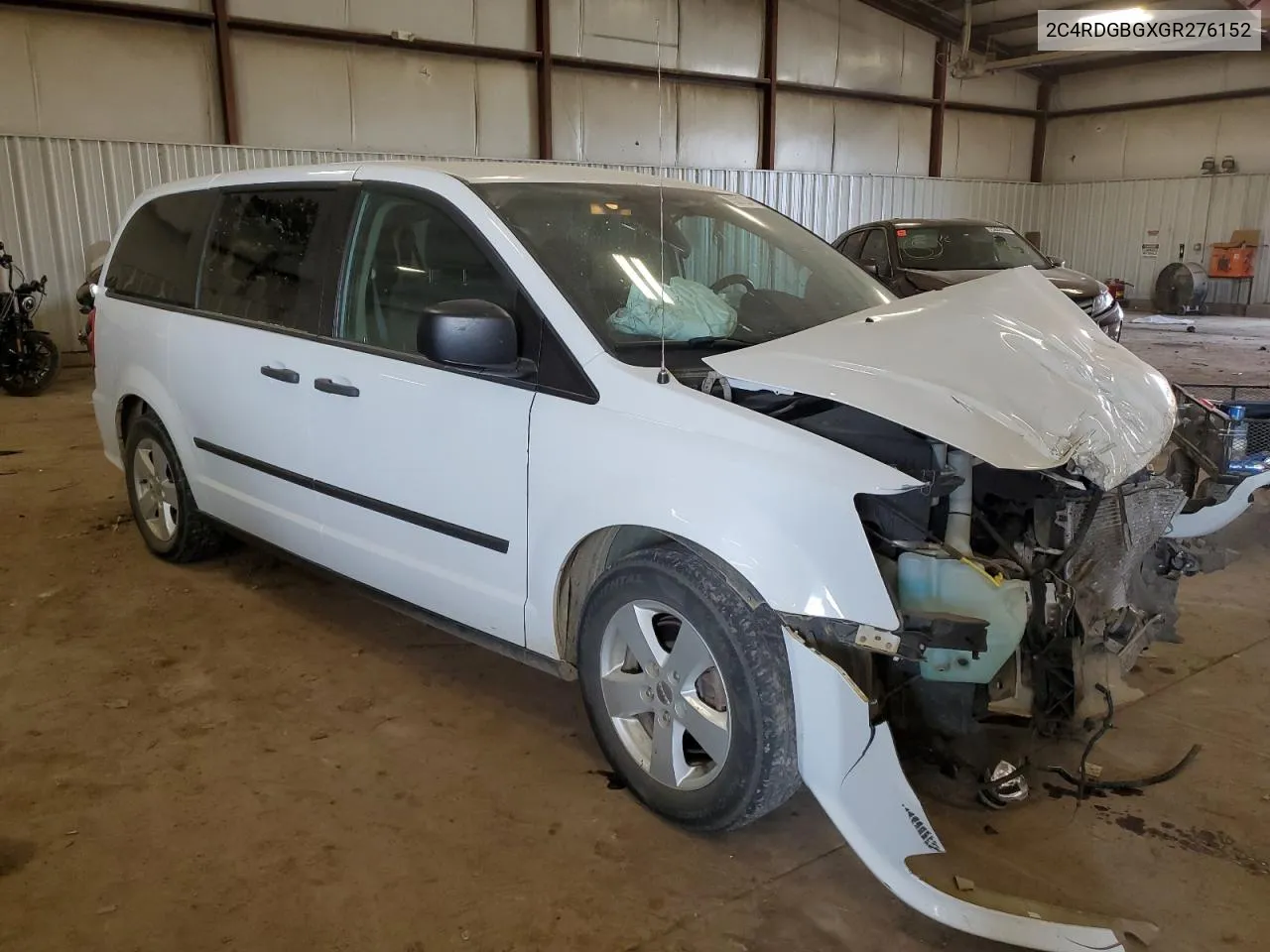 2016 Dodge Grand Caravan Se VIN: 2C4RDGBGXGR276152 Lot: 75501334