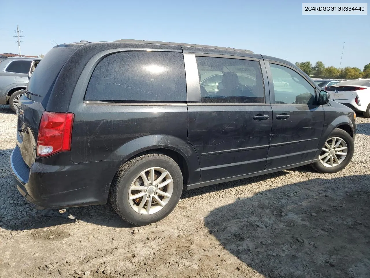 2016 Dodge Grand Caravan Sxt VIN: 2C4RDGCG1GR334440 Lot: 75784304