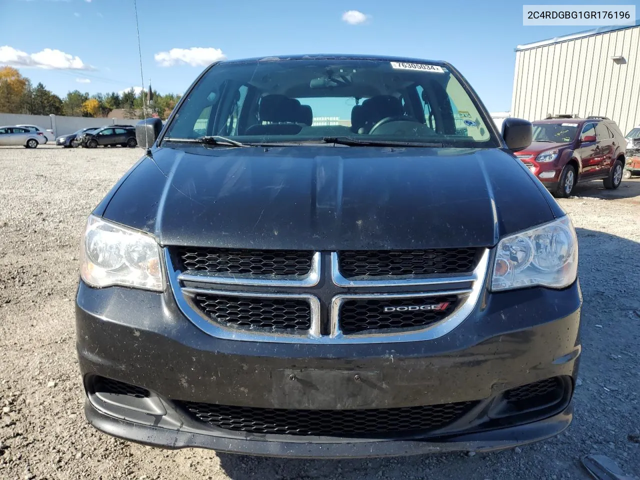 2C4RDGBG1GR176196 2016 Dodge Grand Caravan Se