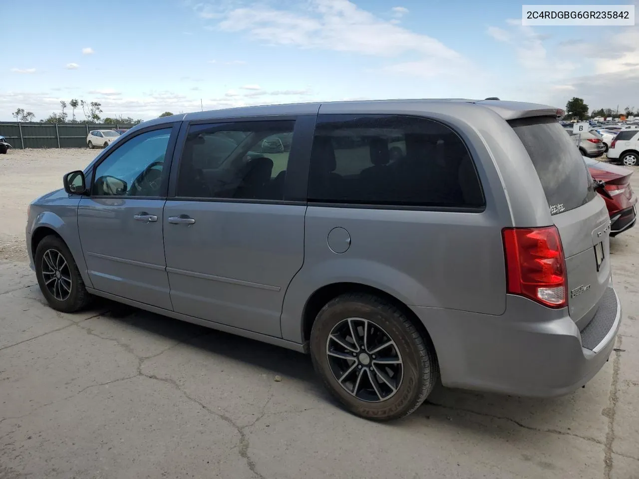 2016 Dodge Grand Caravan Se VIN: 2C4RDGBG6GR235842 Lot: 76350174