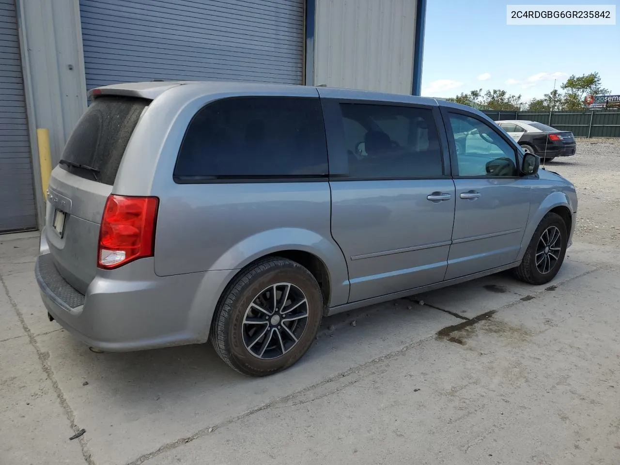 2016 Dodge Grand Caravan Se VIN: 2C4RDGBG6GR235842 Lot: 76350174