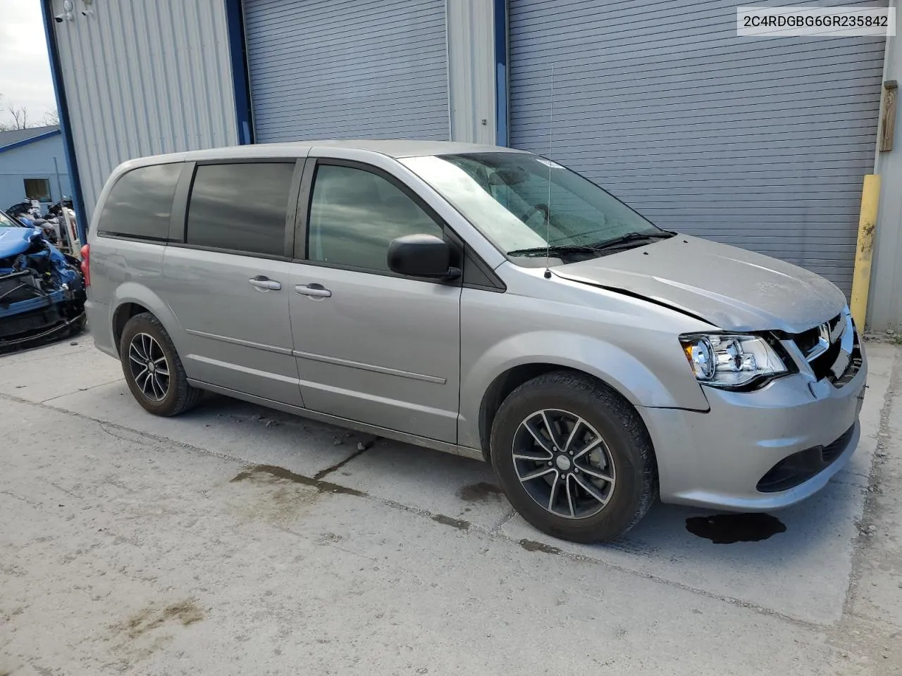 2016 Dodge Grand Caravan Se VIN: 2C4RDGBG6GR235842 Lot: 76350174