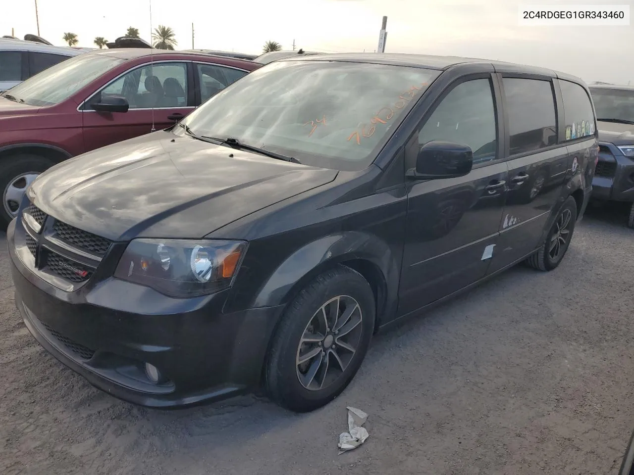 2C4RDGEG1GR343460 2016 Dodge Grand Caravan R/T