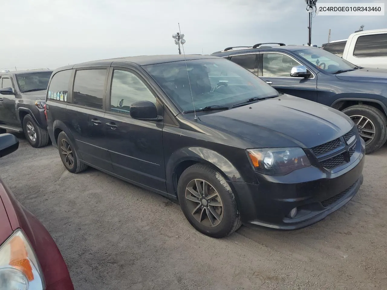 2C4RDGEG1GR343460 2016 Dodge Grand Caravan R/T