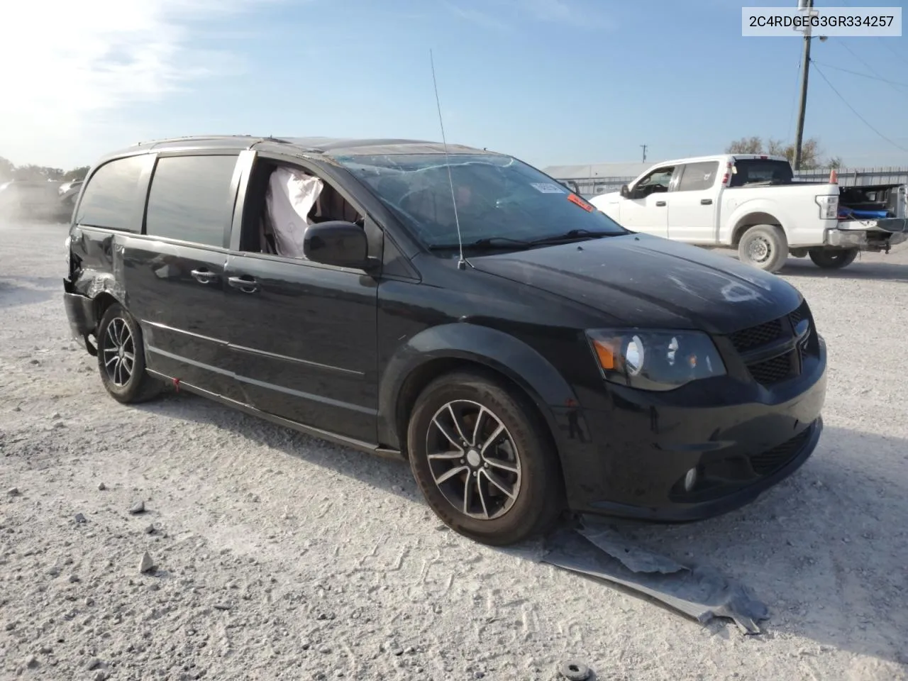 2016 Dodge Grand Caravan R/T VIN: 2C4RDGEG3GR334257 Lot: 76459154