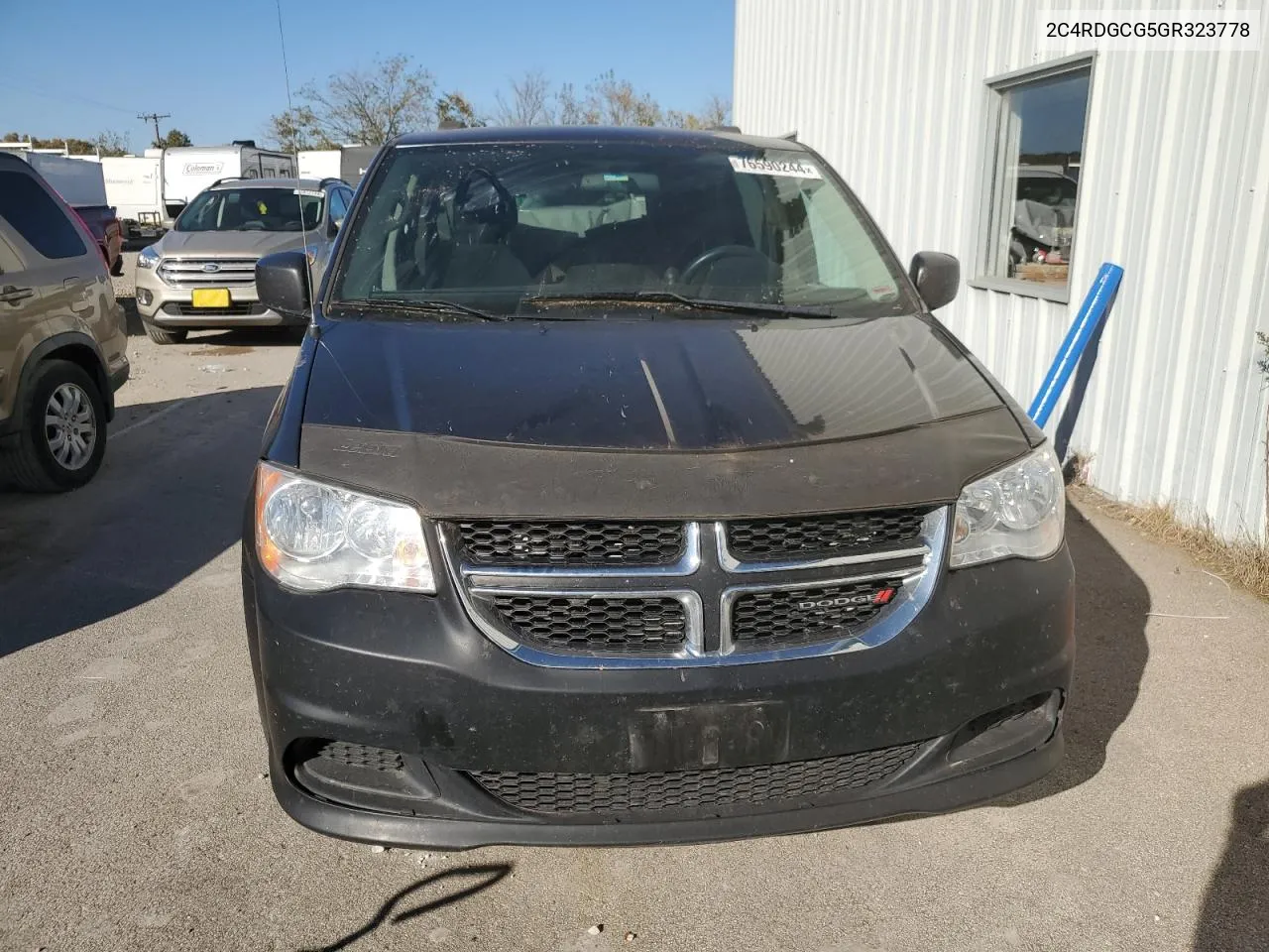 2016 Dodge Grand Caravan Sxt VIN: 2C4RDGCG5GR323778 Lot: 76590244