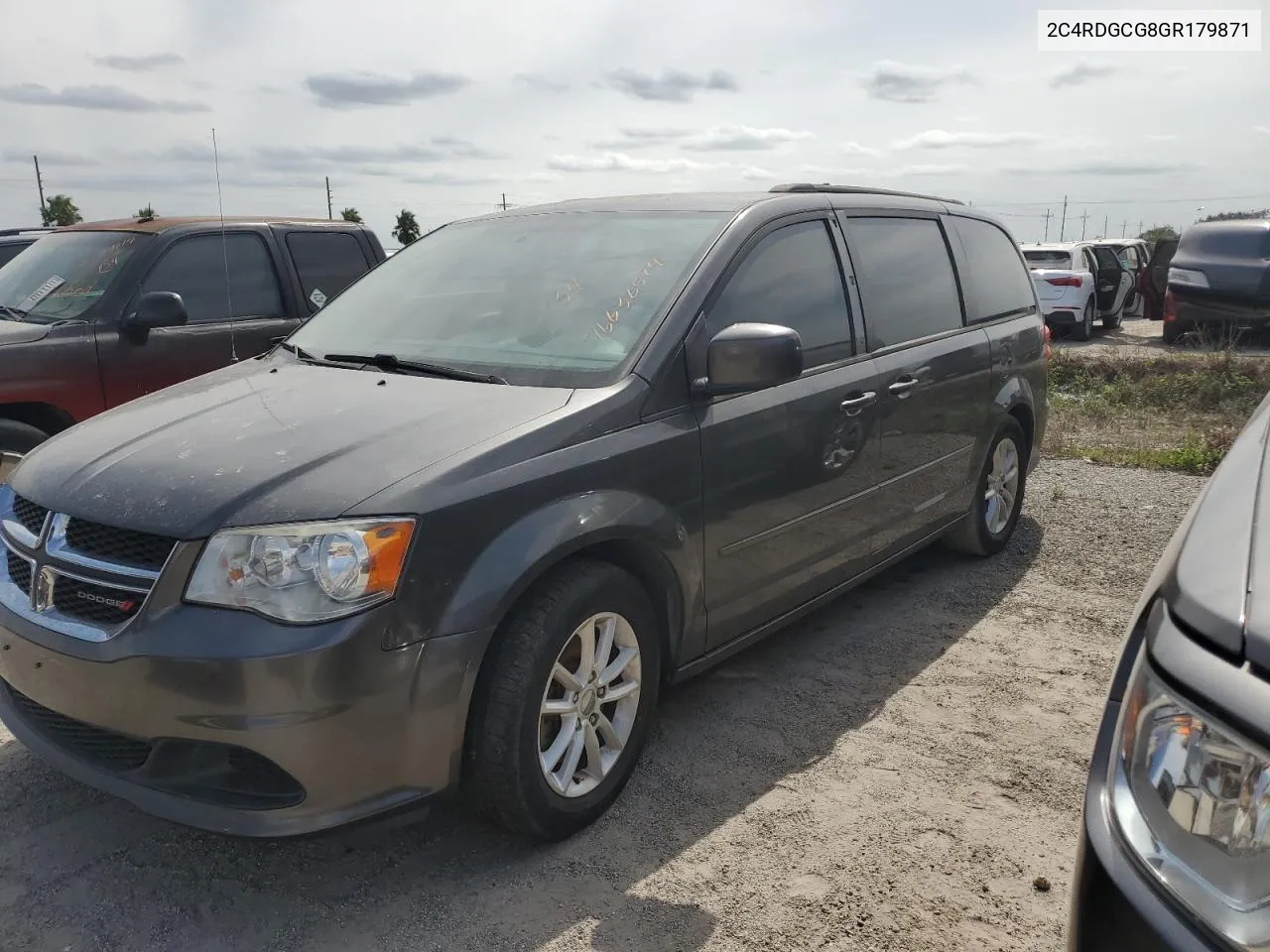 2016 Dodge Grand Caravan Sxt VIN: 2C4RDGCG8GR179871 Lot: 76636574