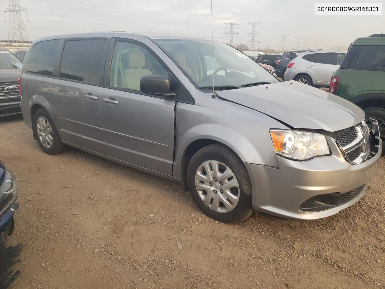 2016 Dodge Grand Caravan Se VIN: 2C4RDGBG9GR168301 Lot: 76654294