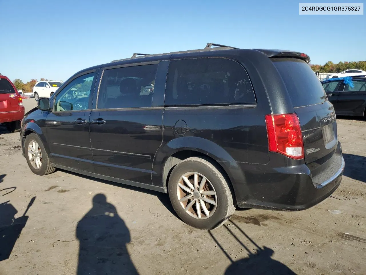 2C4RDGCG1GR375327 2016 Dodge Grand Caravan Sxt