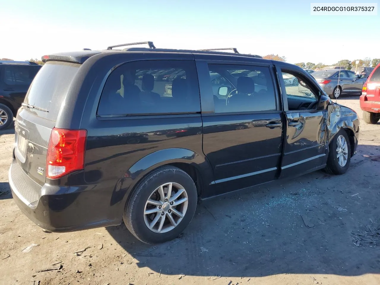 2C4RDGCG1GR375327 2016 Dodge Grand Caravan Sxt