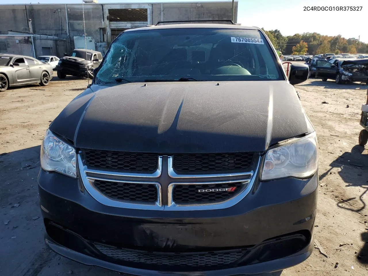 2C4RDGCG1GR375327 2016 Dodge Grand Caravan Sxt