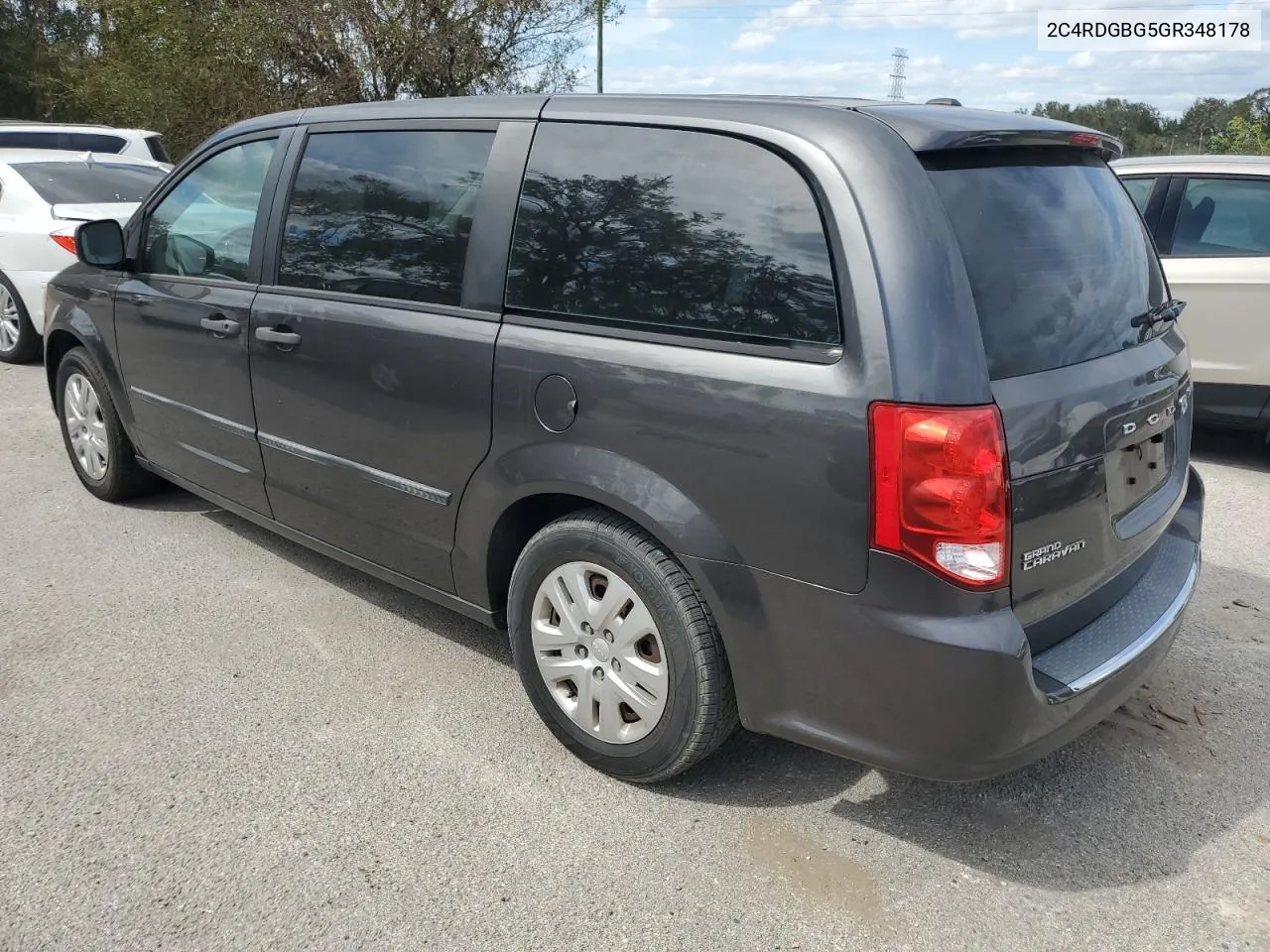 2016 Dodge Grand Caravan Se VIN: 2C4RDGBG5GR348178 Lot: 76801474