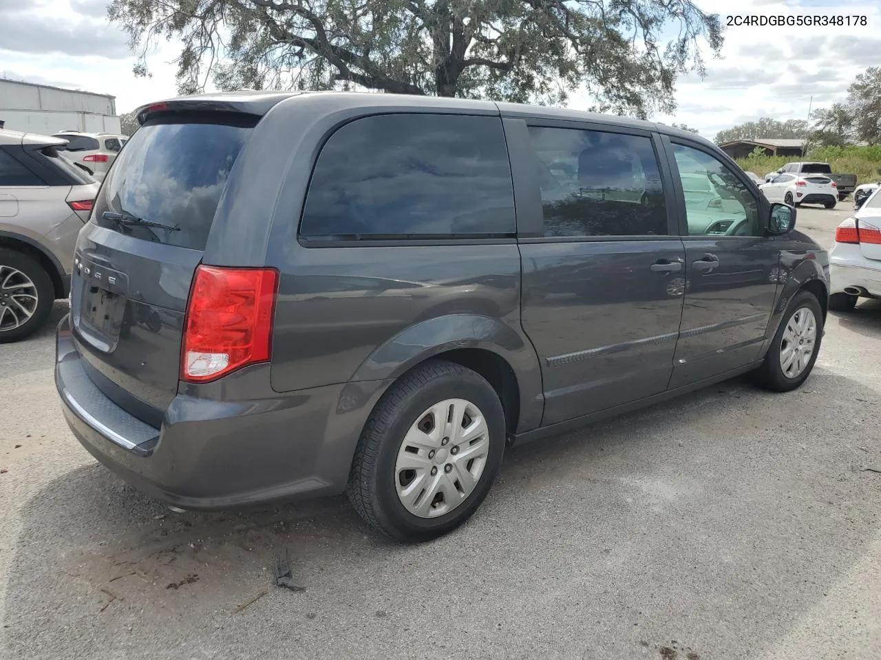 2016 Dodge Grand Caravan Se VIN: 2C4RDGBG5GR348178 Lot: 76801474