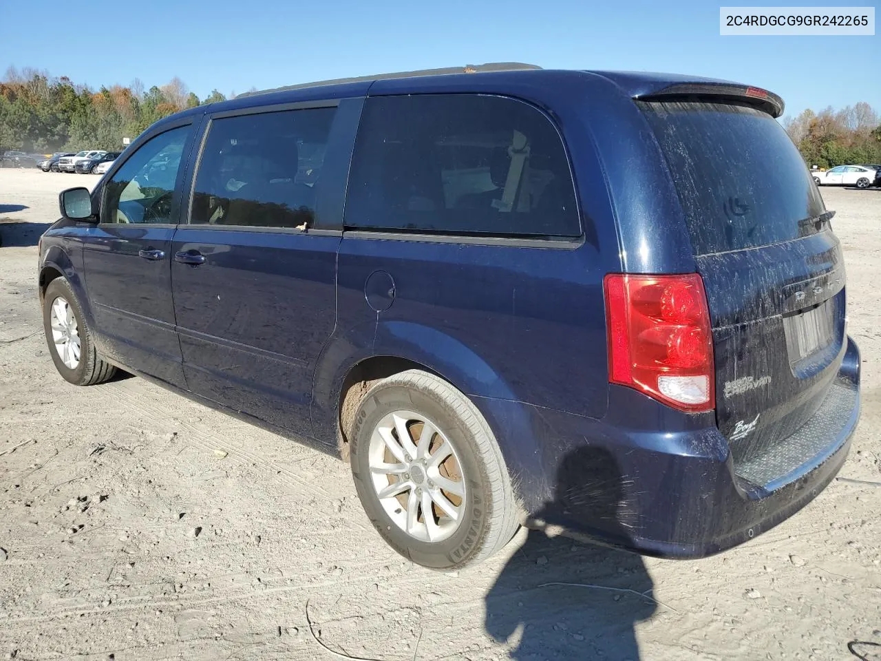 2C4RDGCG9GR242265 2016 Dodge Grand Caravan Sxt