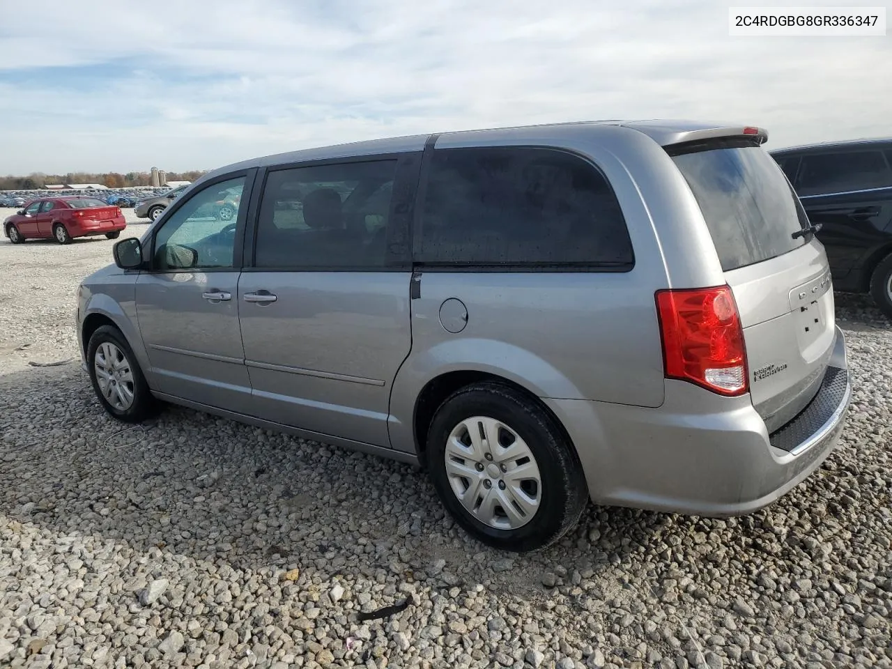 2016 Dodge Grand Caravan Se VIN: 2C4RDGBG8GR336347 Lot: 76925134