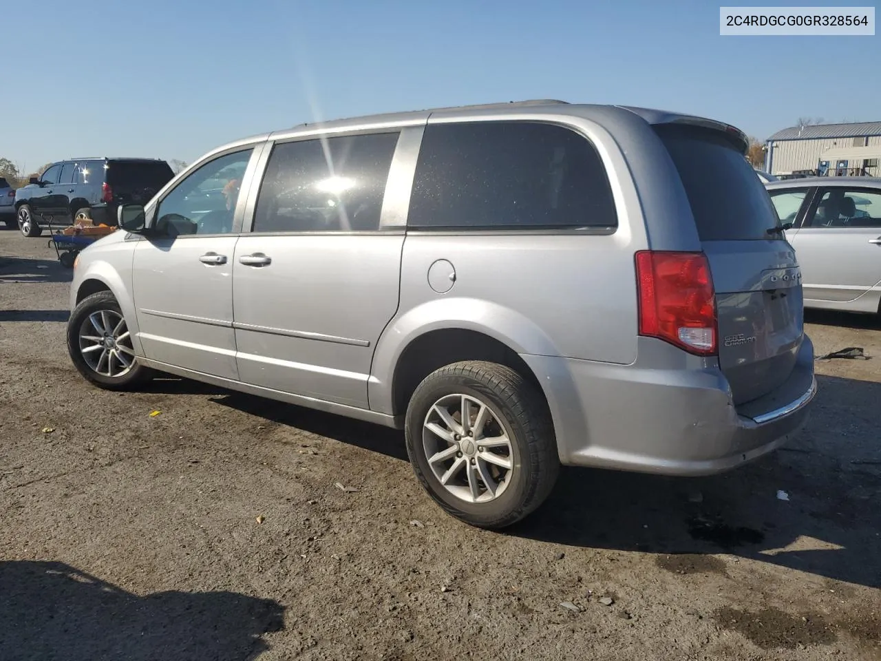 2016 Dodge Grand Caravan Sxt VIN: 2C4RDGCG0GR328564 Lot: 76982214