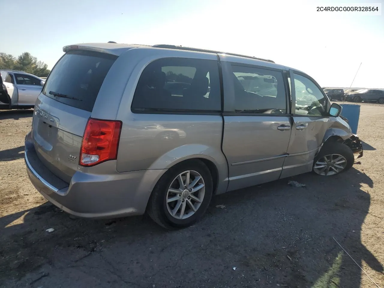 2016 Dodge Grand Caravan Sxt VIN: 2C4RDGCG0GR328564 Lot: 76982214