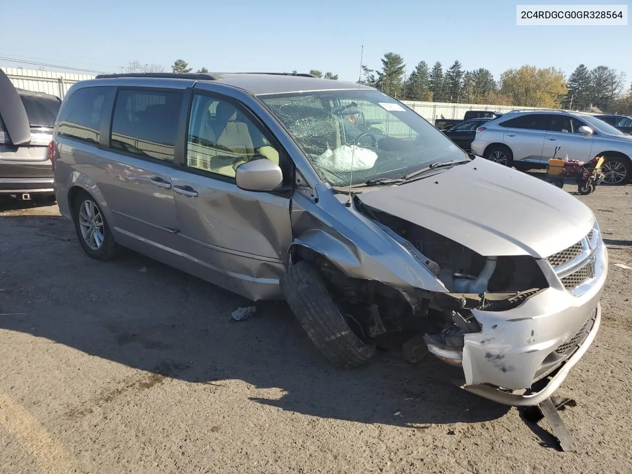 2016 Dodge Grand Caravan Sxt VIN: 2C4RDGCG0GR328564 Lot: 76982214