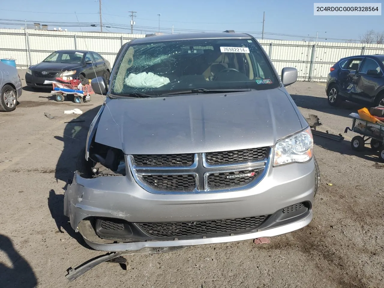 2016 Dodge Grand Caravan Sxt VIN: 2C4RDGCG0GR328564 Lot: 76982214