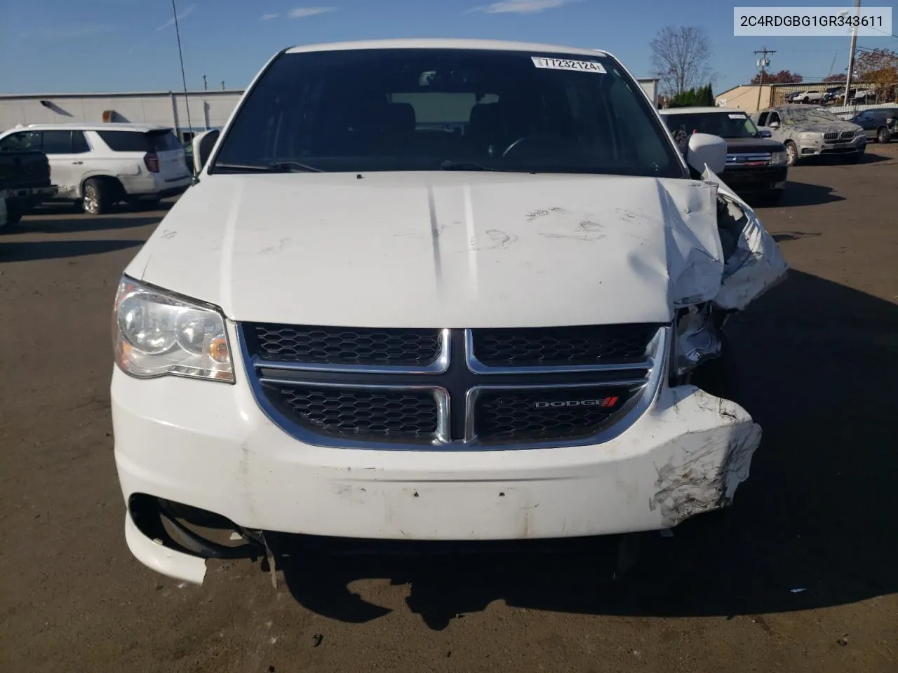 2C4RDGBG1GR343611 2016 Dodge Grand Caravan Se