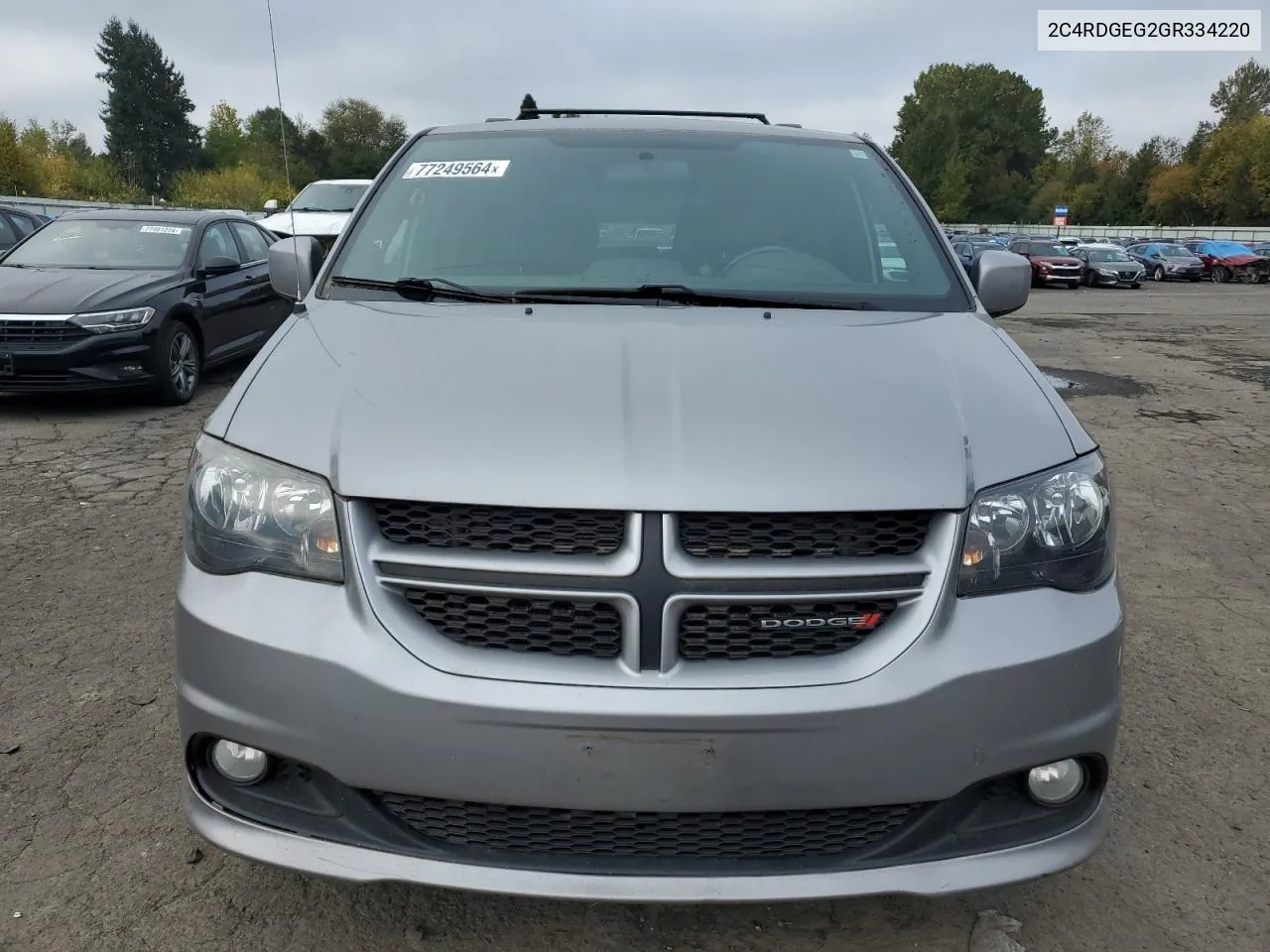 2C4RDGEG2GR334220 2016 Dodge Grand Caravan R/T