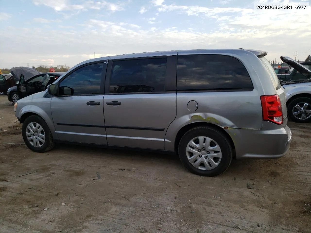 2016 Dodge Grand Caravan Se VIN: 2C4RDGBG4GR116977 Lot: 77320694