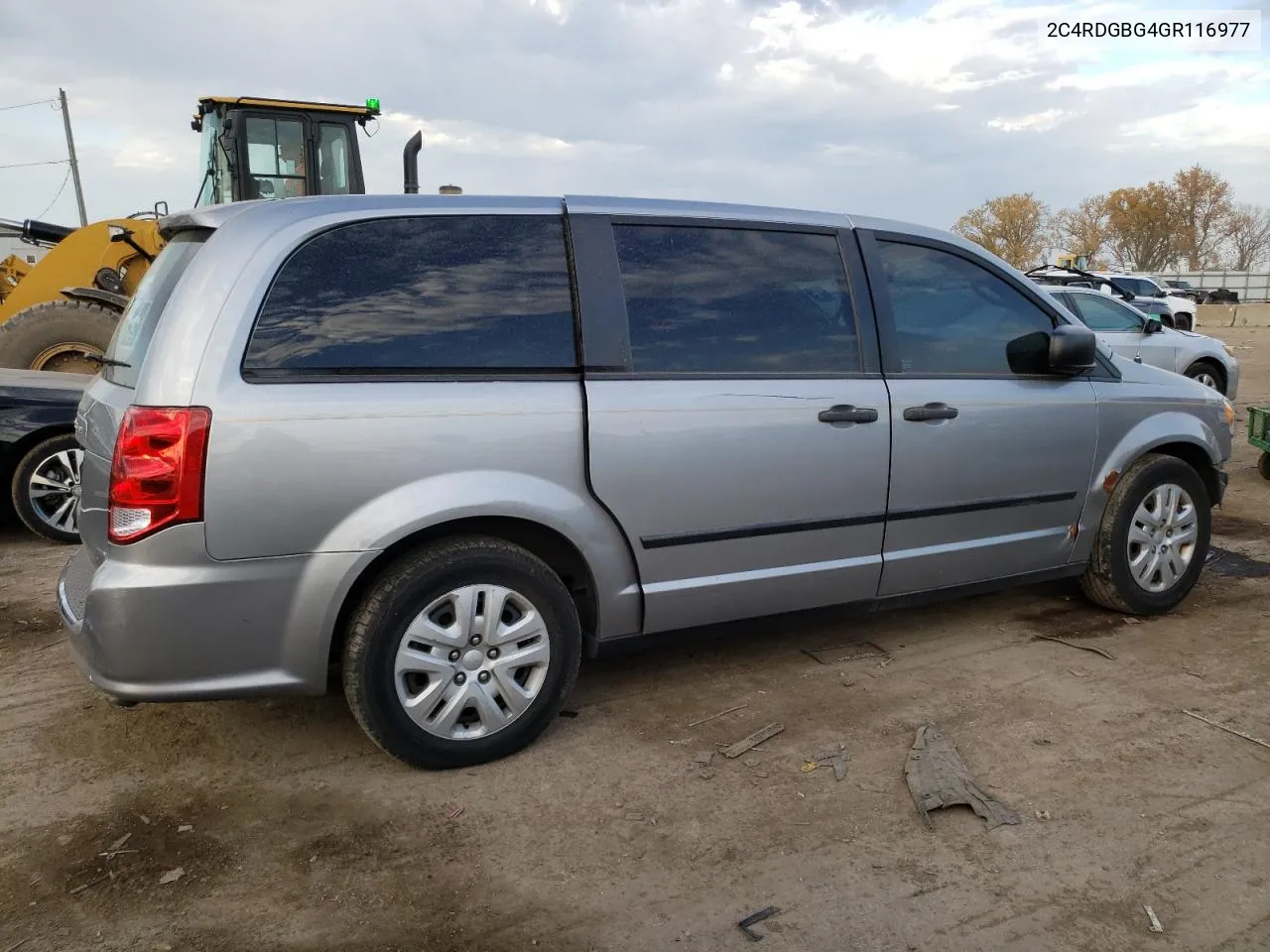 2016 Dodge Grand Caravan Se VIN: 2C4RDGBG4GR116977 Lot: 77320694