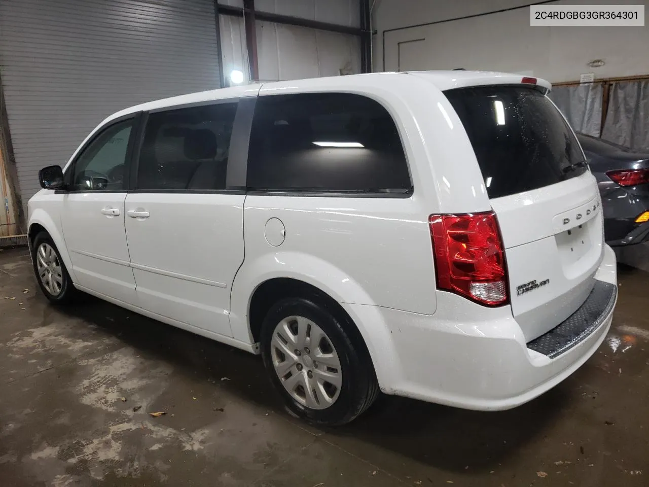 2016 Dodge Grand Caravan Se VIN: 2C4RDGBG3GR364301 Lot: 77568594