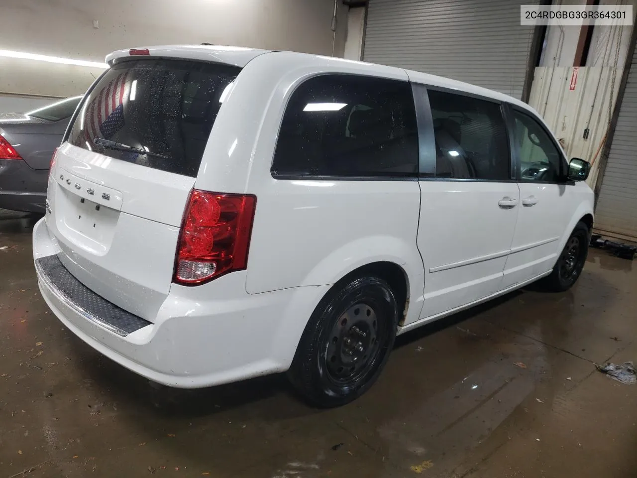 2016 Dodge Grand Caravan Se VIN: 2C4RDGBG3GR364301 Lot: 77568594