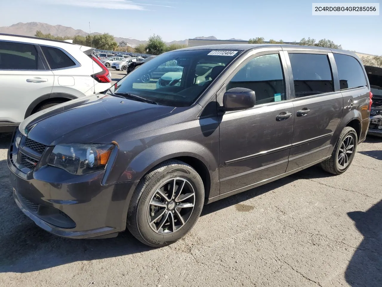 2016 Dodge Grand Caravan Se VIN: 2C4RDGBG4GR285056 Lot: 77772404