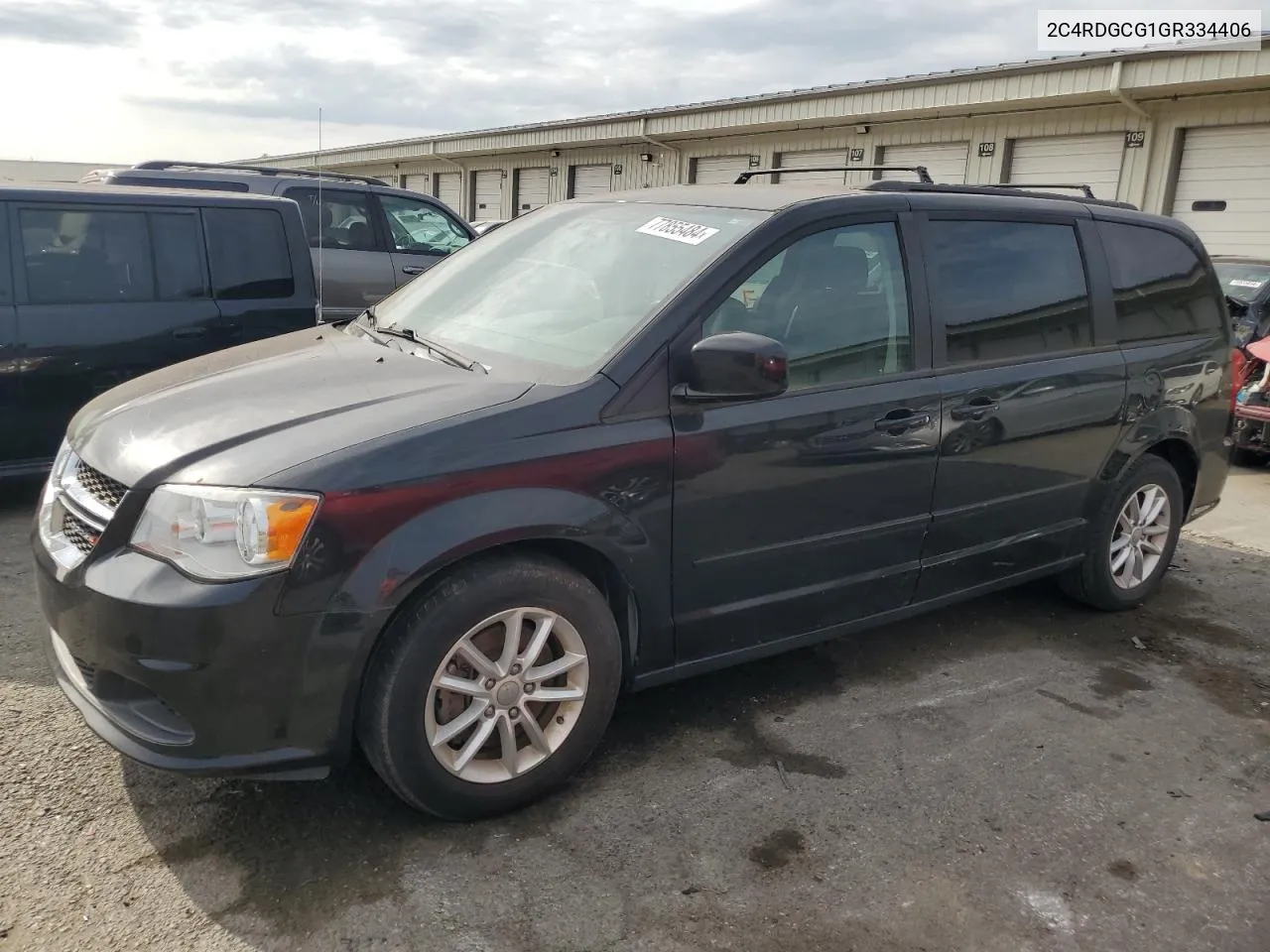 2016 Dodge Grand Caravan Sxt VIN: 2C4RDGCG1GR334406 Lot: 77855484