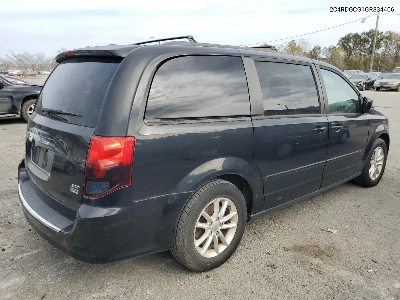 2016 Dodge Grand Caravan Sxt VIN: 2C4RDGCG1GR334406 Lot: 77855484