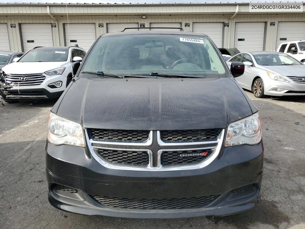 2016 Dodge Grand Caravan Sxt VIN: 2C4RDGCG1GR334406 Lot: 77855484