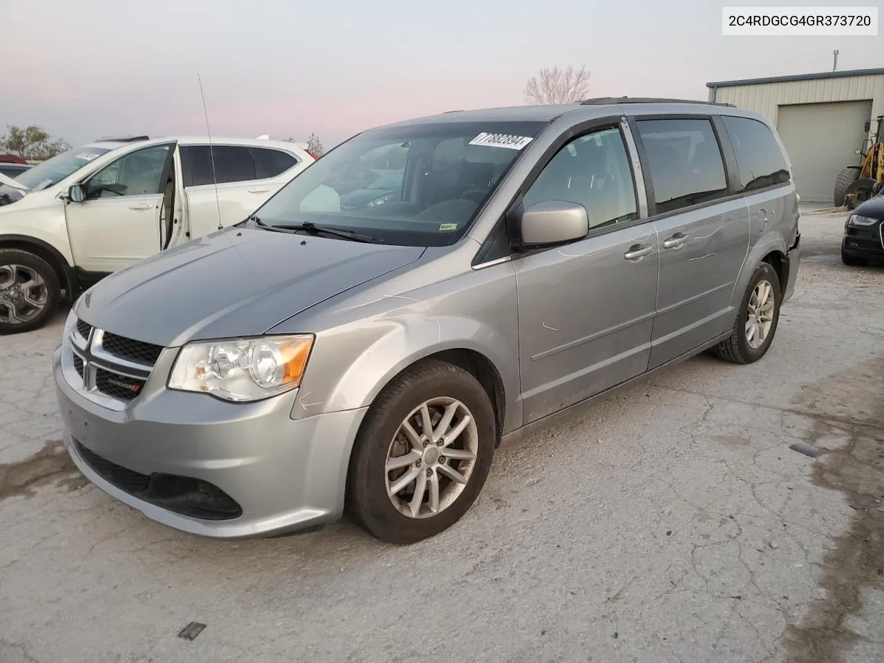 2016 Dodge Grand Caravan Sxt VIN: 2C4RDGCG4GR373720 Lot: 77882894