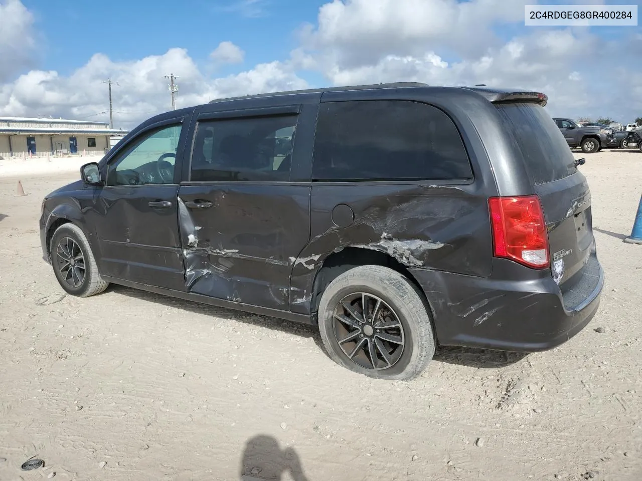 2016 Dodge Grand Caravan R/T VIN: 2C4RDGEG8GR400284 Lot: 78069594