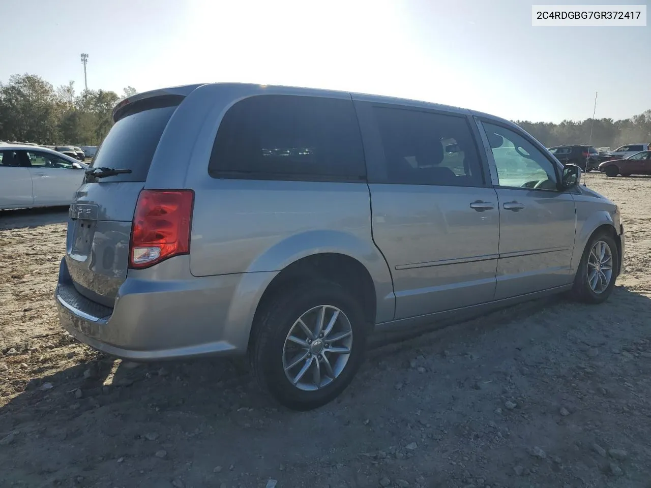 2016 Dodge Grand Caravan Se VIN: 2C4RDGBG7GR372417 Lot: 78475574