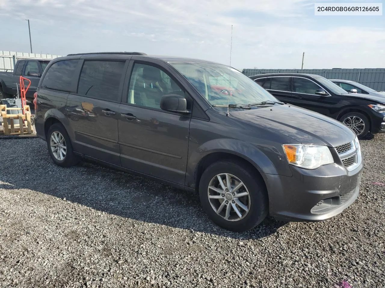 2016 Dodge Grand Caravan Se VIN: 2C4RDGBG6GR126605 Lot: 78873094